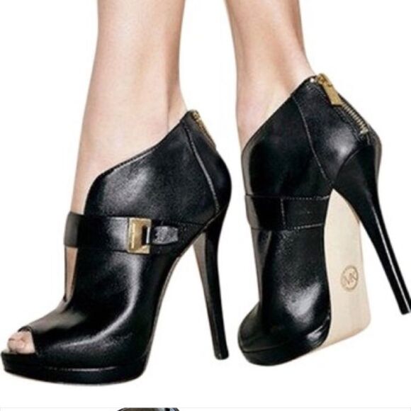 MICHAEL Michael Kors Shoes - MICHAEL MICHAEL KORS Giuliano peep toe booties